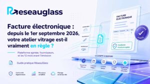 facture électronique atelier vitrage