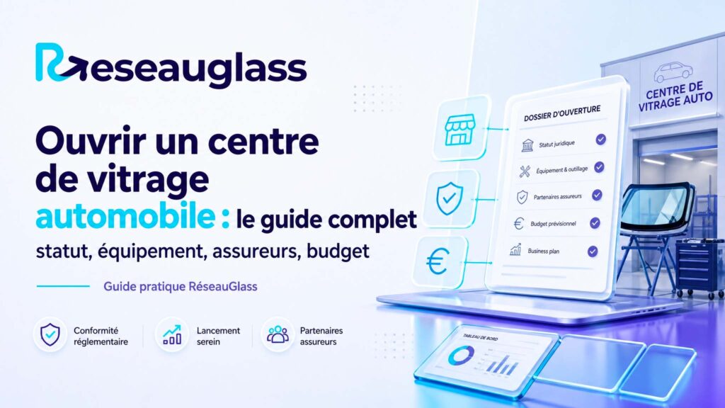 ouvrir un centre de vitrage automobile