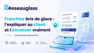 Franchise bris de glace : l'expliquer au client et l'encaisser vraiment